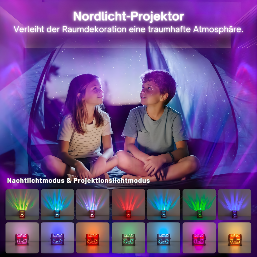 Luminaura™ – Magic Chest 3D-Aurora-Projektor