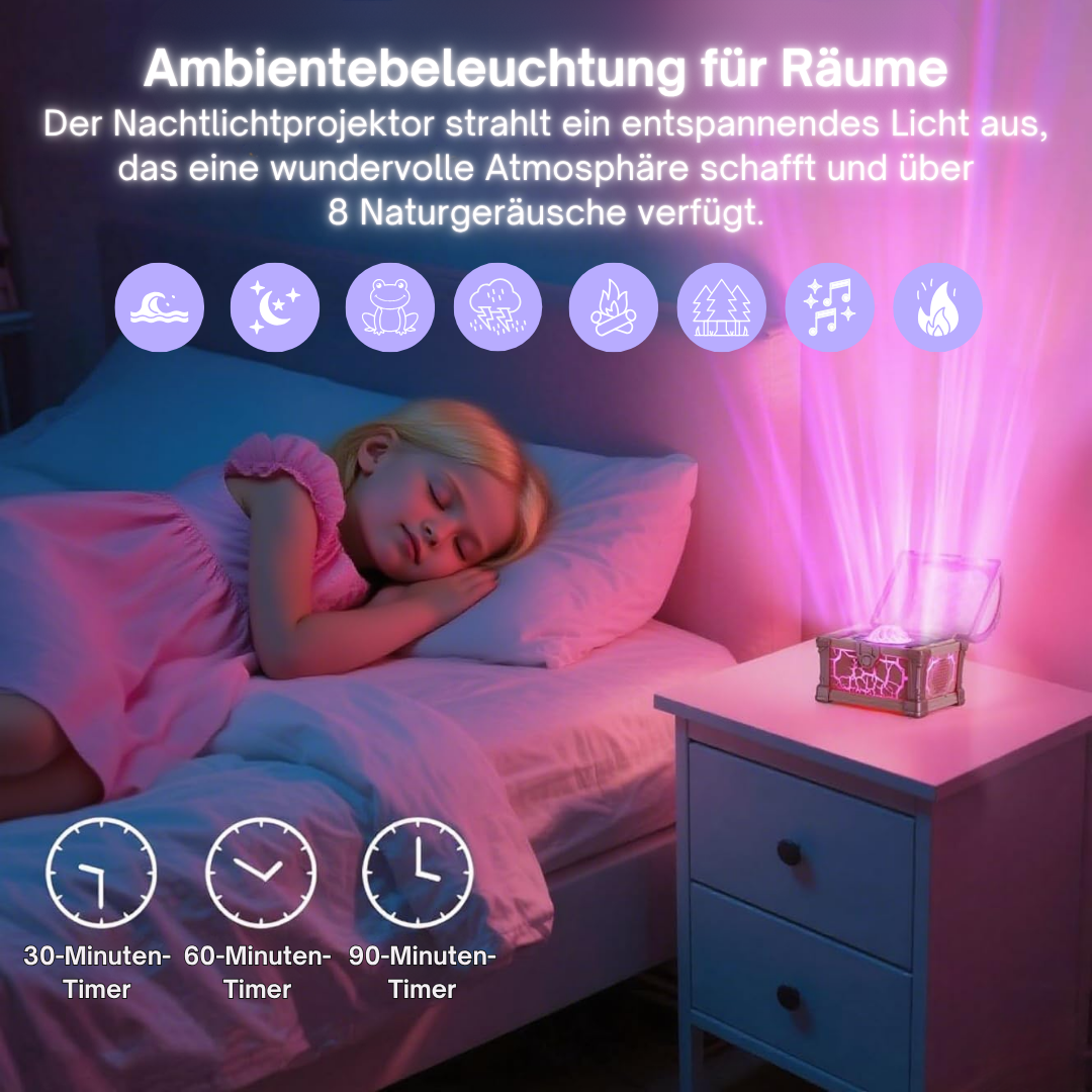 Luminaura™ – Magic Chest 3D-Aurora-Projektor